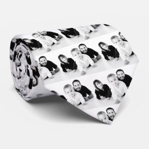 Gravata Foto personalizada da família personalizada