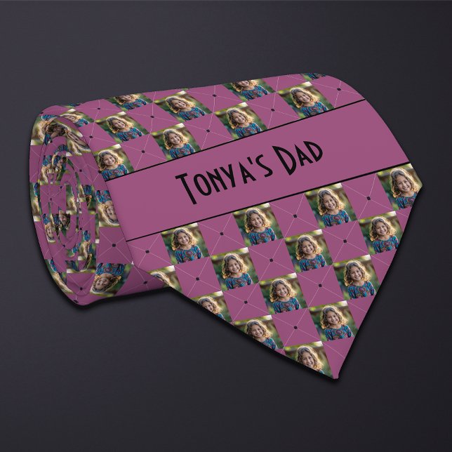 Gravata Foto Verificada com Plum Purple (Criador carregado)