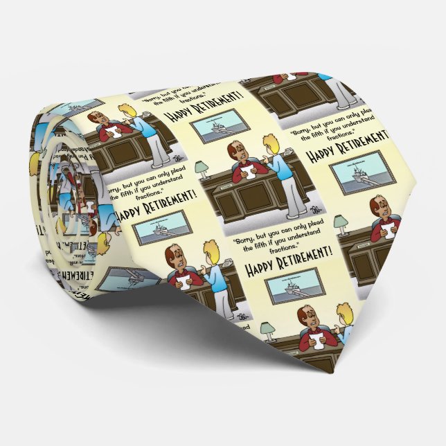 Gravata Frações Necktie (Rolled)