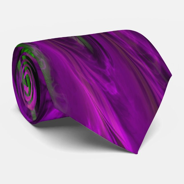 Gravata Fractal Marble 4-7 Tie (Rolled)