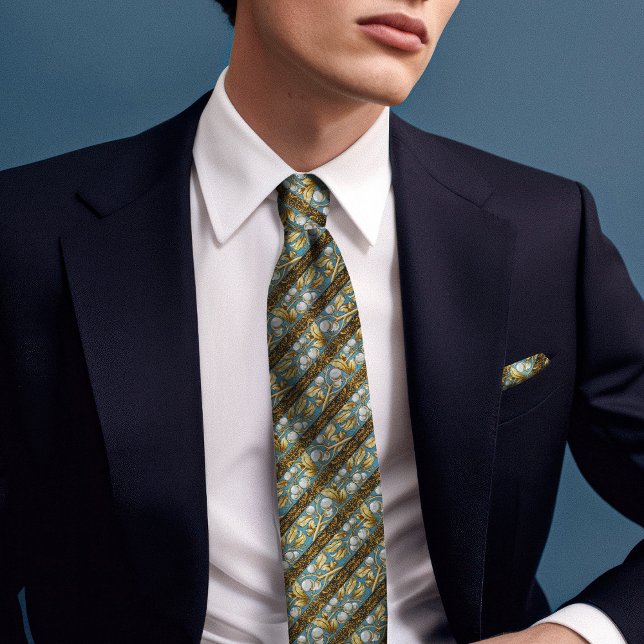 Gravata Framboesa Floral de Vítima-Era (Criador carregado)