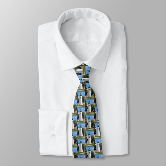 Gravata Frente Concord Point, Maryland Mens Tie (Amarrado)