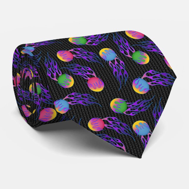 Gravata Frolf - Golf de Disco Flaming (Rolled)