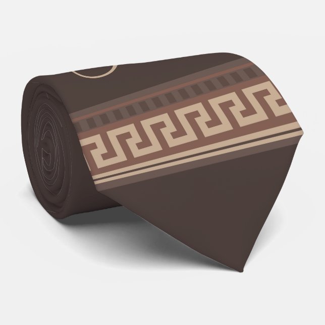 Gravata Fronteira chave grega (Rolled)