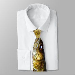 Gravata Fun Walleye Pike Tie