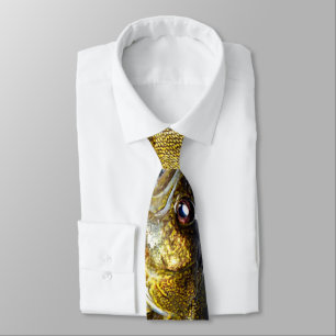 Gravata Fun Walleye Pike Tie