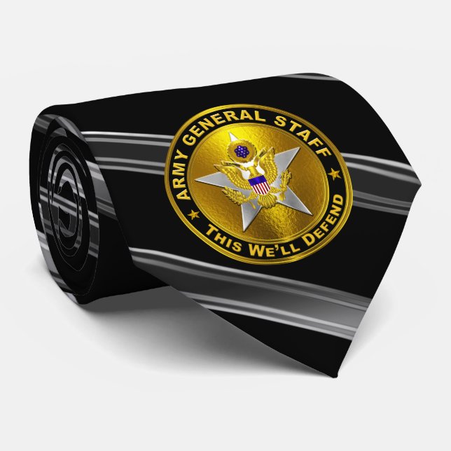 Gravata Funcionarios Geral do Exército (Rolled)