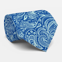 Fundo azul paisley verde-hormonal