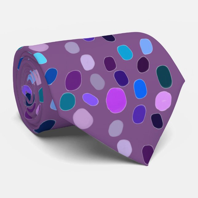 Gravata Funky Artsy Design (Rolled)