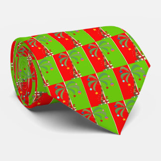 Gravata Funky Christmas Palm Tree Tie