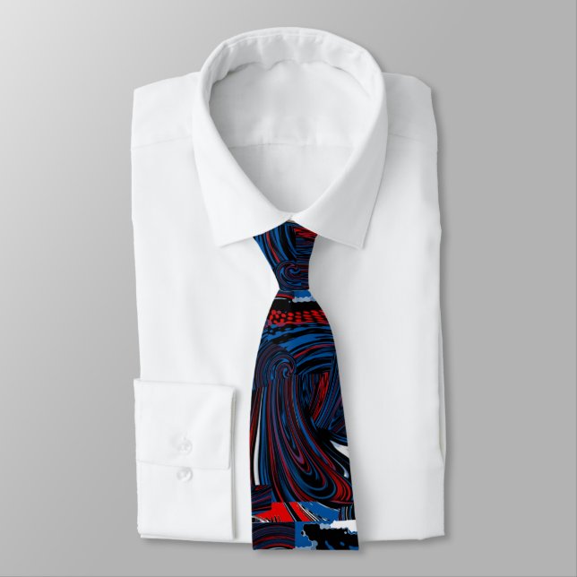 Gravata Funky Swirls Tie (Amarrado)