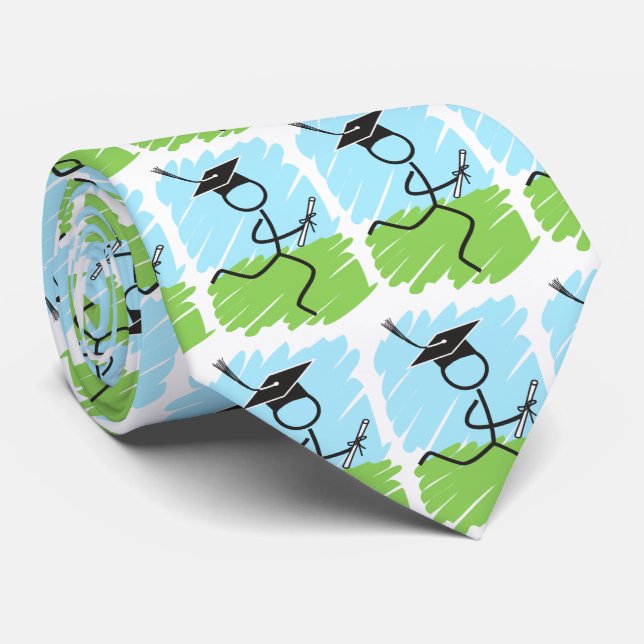 Gravata Funny Graduation Runner © - Cross Country, Track (Rolled)