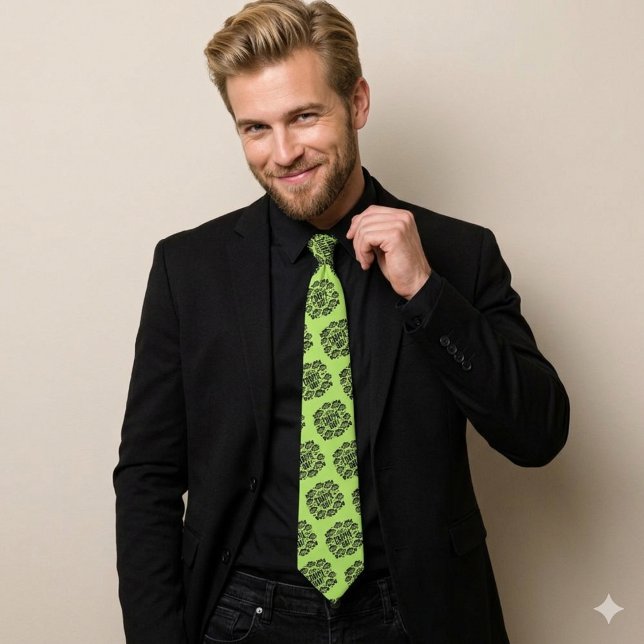 Gravata Funny Have a Crappie Day Fishing (Funny Have a Crappie Day Fishing Humor Necktie Cover Photo)