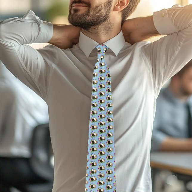 Gravata Furões Cons Floral (Criador carregado)