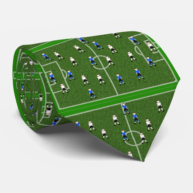 Gravata Futebol, campo de futebol, equipe de futebol (Rolled)