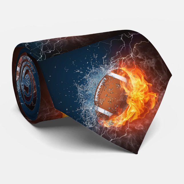 GRAVATA FUTEBOL DO FOGO & DO GELO (Rolled)