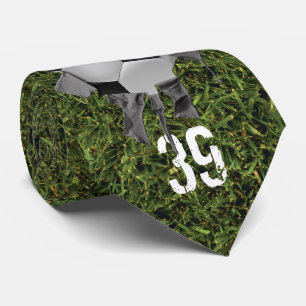 Gravata Futebol rasgado (gramado/personalizado)
