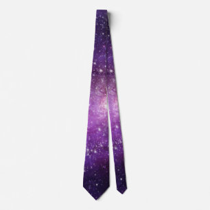 Gravata Galaxy Gift, Men & Women, Exterior Space Pattert