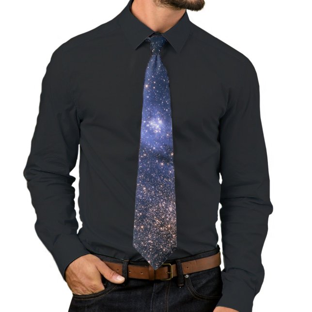 Gravata Galaxy Necktie Galaxies Neck Tie Milky Way Tie (Criador carregado)