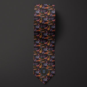 Gravata Galaxy Skies Paisley