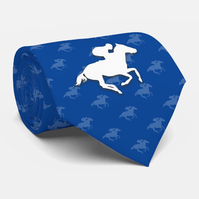 Gravata Galloping Horseman | Ofertas desportivas (Rolled)