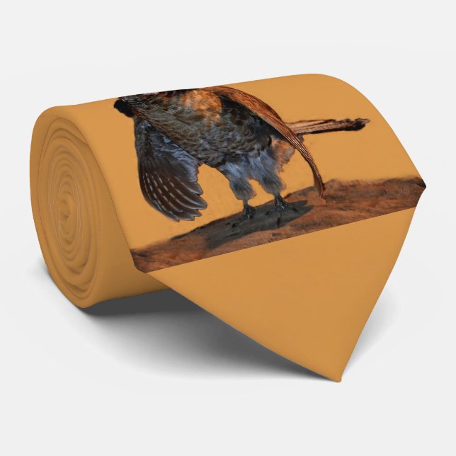 Gravata Galo silvestre de Ruffed (Pensilvânia) (Rolled)