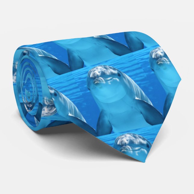 GRAVATA **GALORA DE GOLFINHOS** (Rolled)