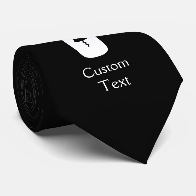 Gravata Garrafa de vinho com Asas e Cortiça (Rolled)