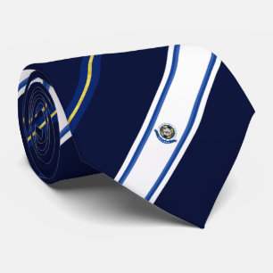 Gravata Gary (Indiana) City flag Neck Tie