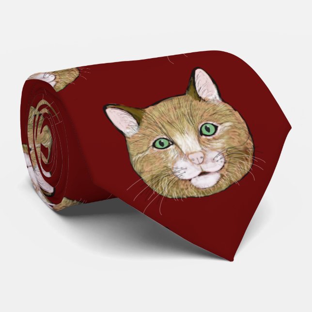 Gravata Gato (Rolled)