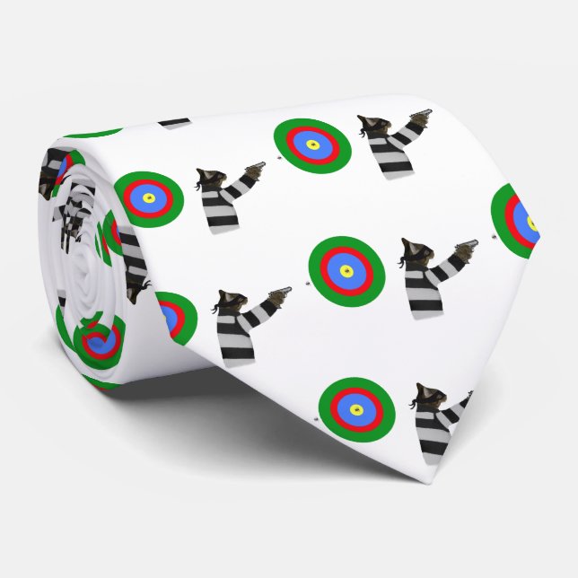 Gravata Gato de tiro afiado de Tom (Rolled)