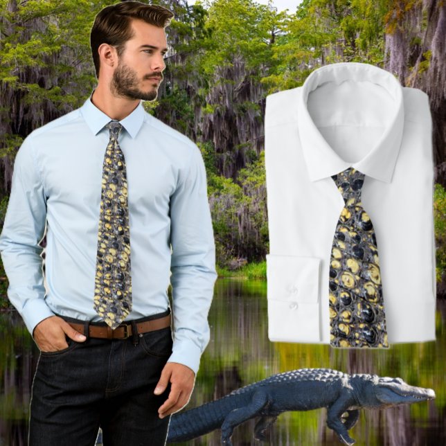 Gravata Gator Skin Tie (Criador carregado)