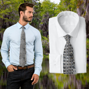 Gravata Gator Skin Tie