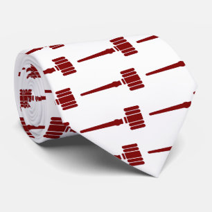 Gravata Gavel dos juizes