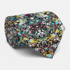 Gravata Geared Toward Abstract Art Design Lover 