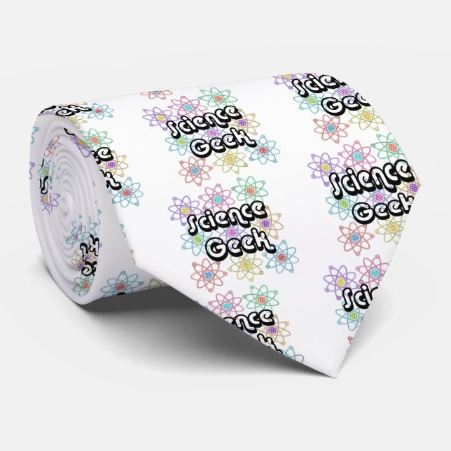 Gravata Gênio da Ciência (Rolled)