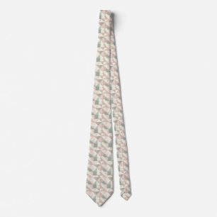 Gravata Geometria Pastel Elegante