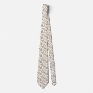 Gravata Geometria Pastel Elegante