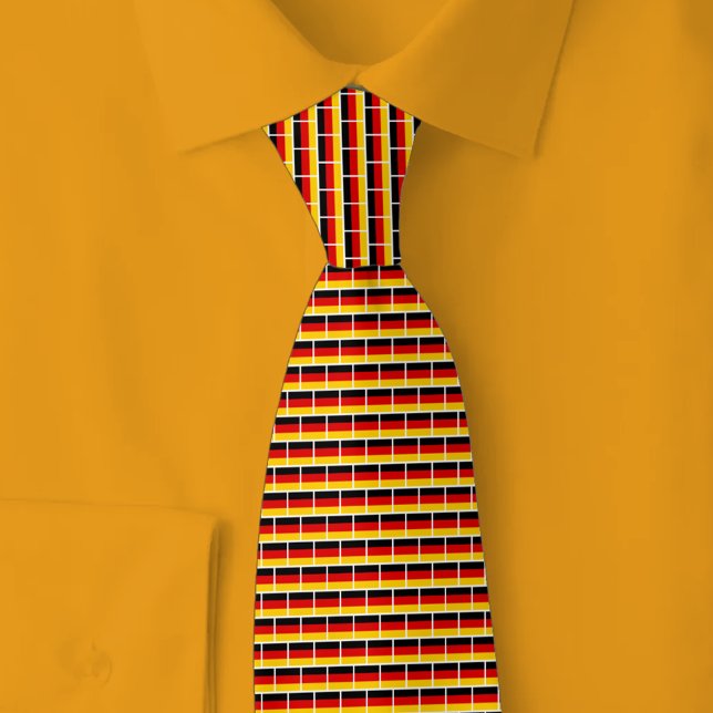 Gravata Germany Flag Brick Pattern (Criador carregado)
