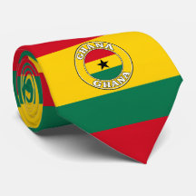 Gravata Ghana Fla Neck, Design de Gravata Ghana Es