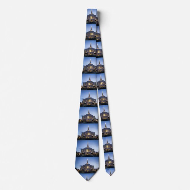 Gravata Gilbert Arizona Temple Tie (Frente)