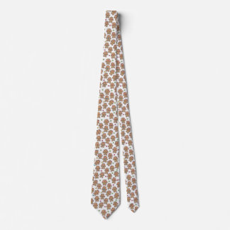 Gravata Gingerbread Men Christmas Tie
