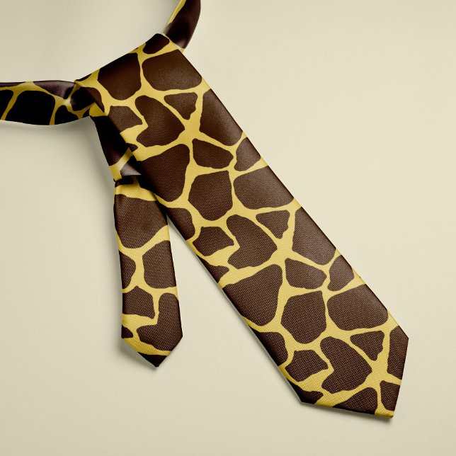 Gravata Giraffe Pattern (Criador carregado)