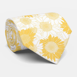 Gravata Girassol Amarelo