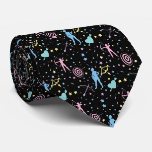 Gravata Girls Archery - Girly Hearts Stars Archer