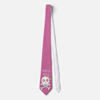 Gravata Girly Skull Tie