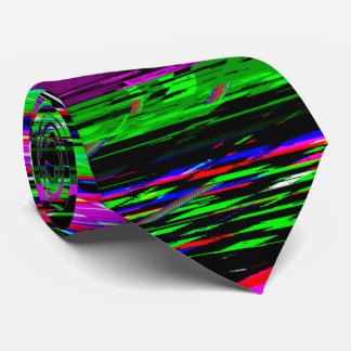 Gravata glitch print