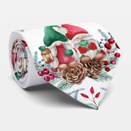 Gravata Gnomos Escandinavos De Cores Aquáticas