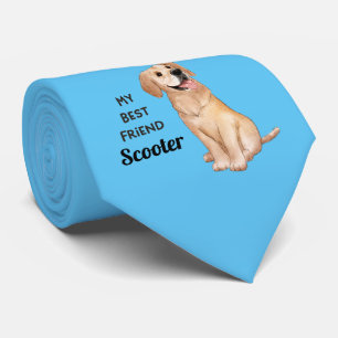 Gravata Golden Retriever Meu Melhor Amigo Nome Personaliza
