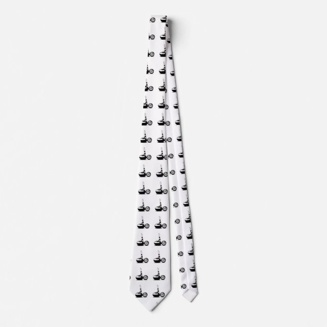 Gravata Golf Ball and Club (Frente)